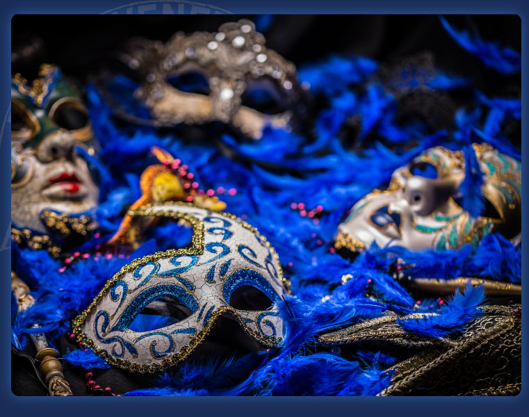 Celebrate Philip’s birthday at a Venetian masquerade ball.
